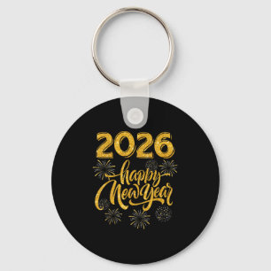 Chaveiro Suprimentos para Festa de Ano Novo 2026 Feliz Ano