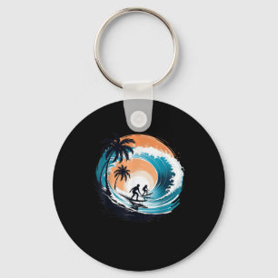 Chaveiro Surfboarder Hawaii Onda Surfboard Lover