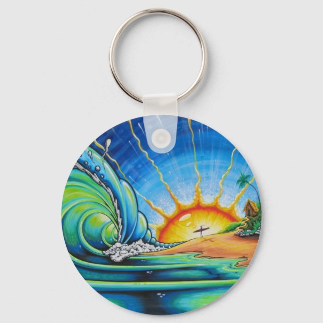 Chaveiro Surfer Design (Frente)