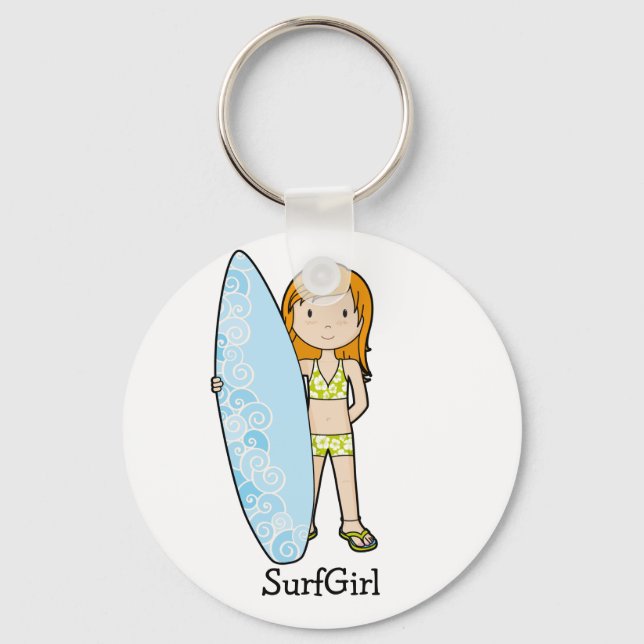 Chaveiro SurfGirl (Frente)