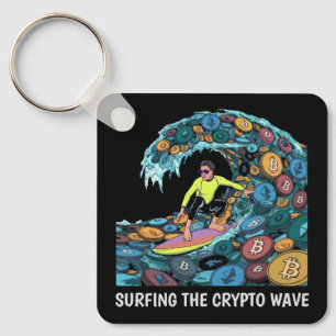 Chaveiro Surfing Crypto