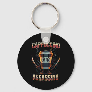 Chaveiro Surreal Italiano Cappuccino Ino Funny Meme