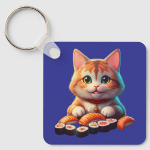 Chaveiro Sushi Cat
