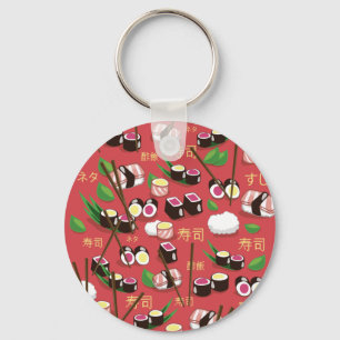 Chaveiro Sushi Red