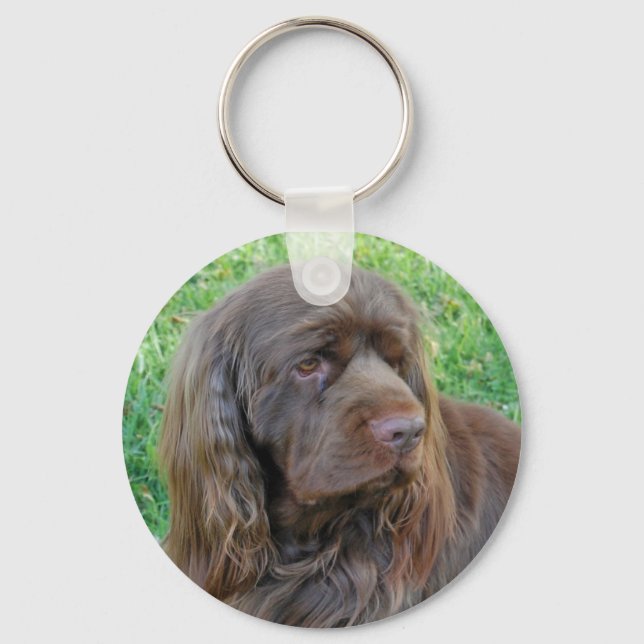 Chaveiro Sussex Spaniel Key Chain (Frente)
