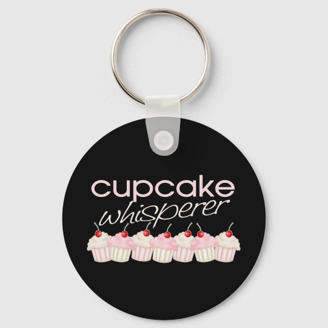 Chaveiro Sussurro de cupcake (Frente)