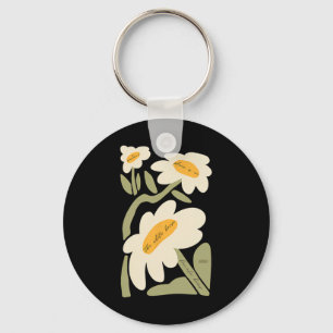 Chaveiro Sutil Flor Kamala Harris Boho Floral 1