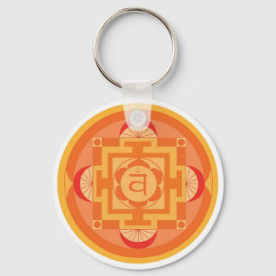 Chaveiro Svādhisthāna Chakra Mandala