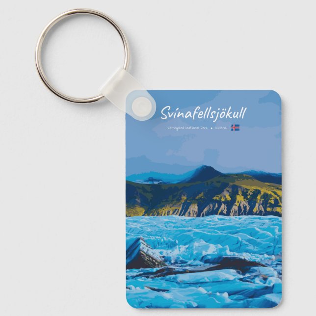 Chaveiro Svínafellsjökull, Iceland -  Glacier View Classic (Frente)