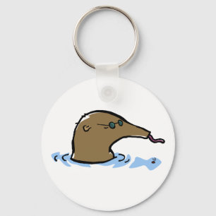 Chaveiro swimming anteater