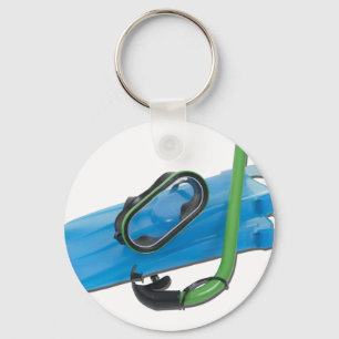 Chaveiro SwimmingGogglesSnorkelFins101311