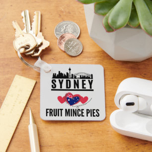 Chaveiro Sydney ama Fruta Mince Pies Cityscape