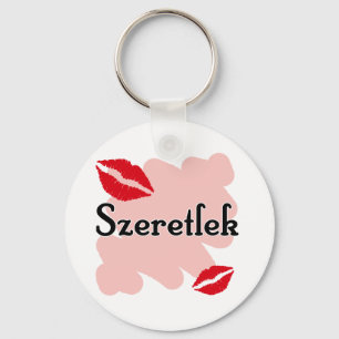 Chaveiro Szeretlek - Hungarian eu te amo