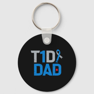 Chaveiro T1d Comportamento de sensibilização para a diabete