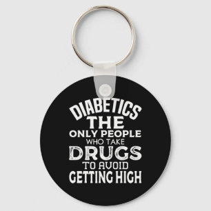 Chaveiro T1D Sensibilização para a diabetes tipo 1 Homens M