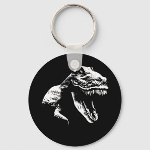 Chaveiro T Rex Branco
