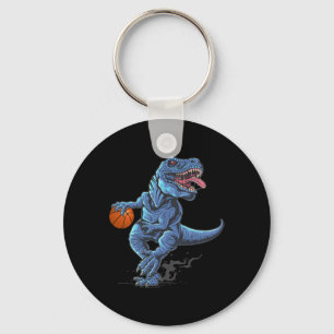 Chaveiro T-Rex Dinossauro Engraçado Jogando Amante do Jogad