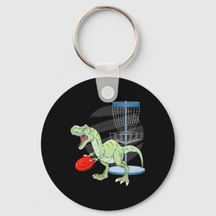 Chaveiro T Rex Frisbee Dinossauro Lançador Recreativo Dino 