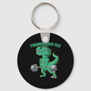 Chaveiro T-rex Gym Bodybuilding Tyrannosaurus Flex