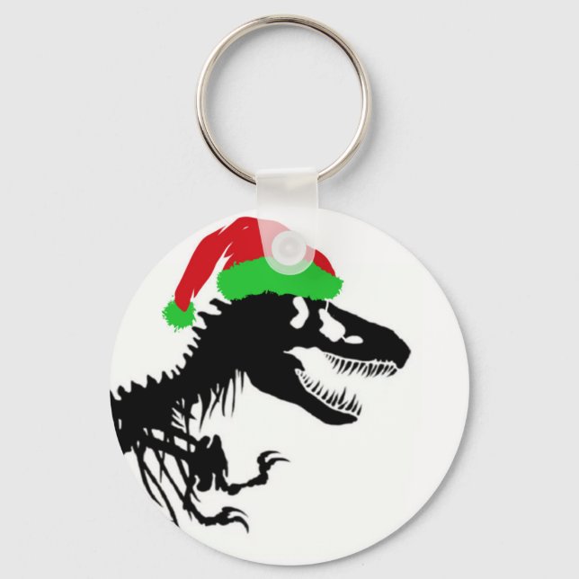Chaveiro T-Rex Natal (Frente)
