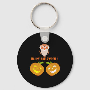 Chaveiro T-Shirt Clássico do Feliz Owloween Flee