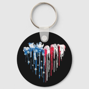 Chaveiro T-Shirt Cute Animal Blue Ce