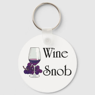 Chaveiro T-shirt e presentes do snobe do vinho