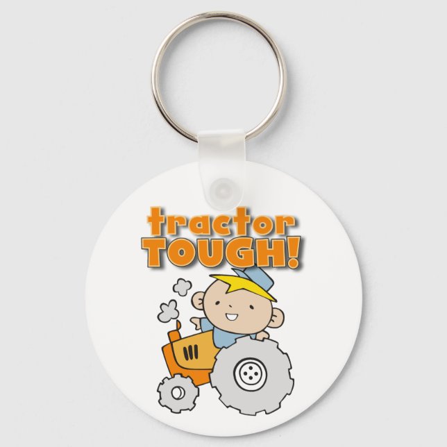Chaveiro T-shirt e presentes resistentes do trator (Frente)
