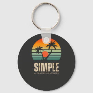 Chaveiro T-shirt Simple Sunset - Tropical vibes design