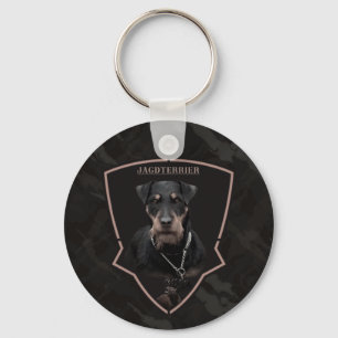 Chaveiro T-Shirt Truc (Jagdterrier) Caça Alemã