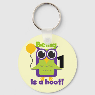 Chaveiro T-shirts e primeiros aniversarios de Hoot Owl