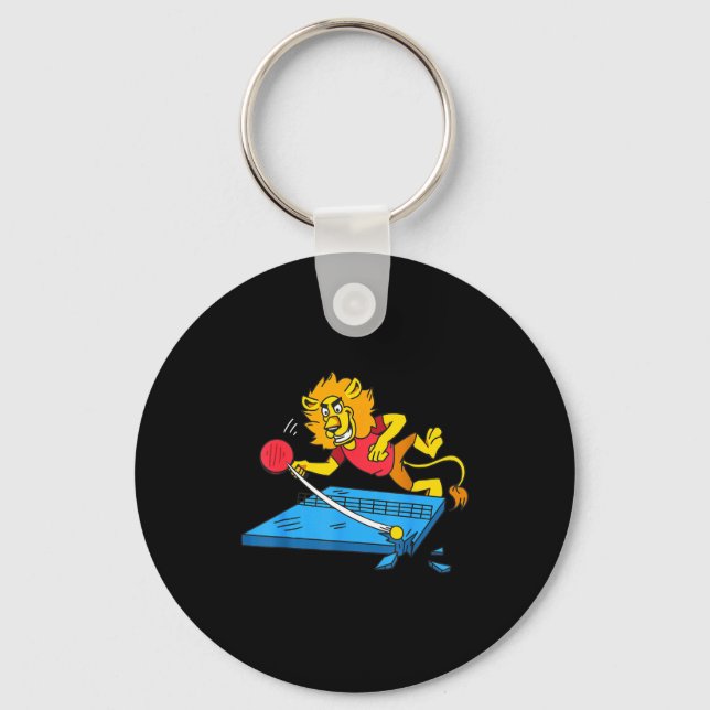 Chaveiro Table Tennis Lion Ng Ng Lion Outfit Table Tennis  (Frente)