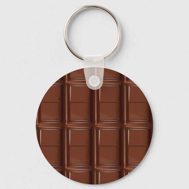 Chaveiro Tablete de Chocolate ao Leite (Frente)