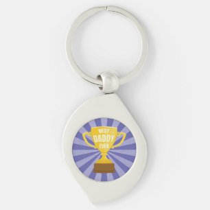 Chaveiro Taça Troféu Legal do Dia de os pais Retro Melhor P
