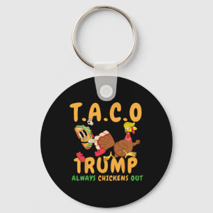 Chaveiro Taco Engraçado Trump Sempre Desiste T.a.c.o _2 