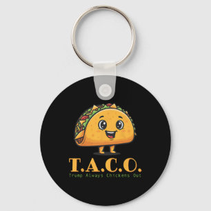 Chaveiro Taco Engraçado Trump Sempre Desiste Vamos Lá T.a.
