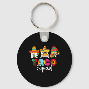 Chaveiro Taco Squad Cinco De Mayo Engraçado Comida Mexicana