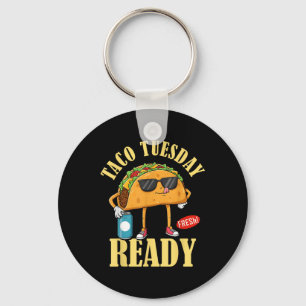 Chaveiro Taco Terça Pronta Cinco De Mayo Engraçado Foo Mexi