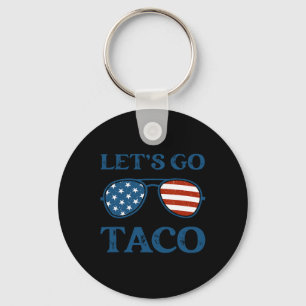 Chaveiro Taco Trump 2025 Retro Sungles Vamos Engraçado Go T
