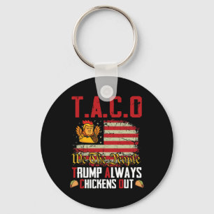 Chaveiro Taco Trump Sempre Fala Frio Engraçado Vamos Taco