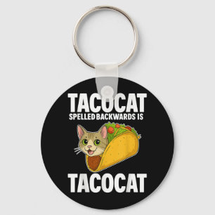 Chaveiro Tacocat Ortografado Para Trás Presentes Engraçados