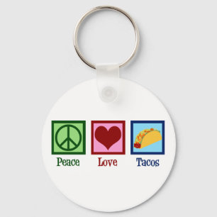 Chaveiro Tacos do Peace Love