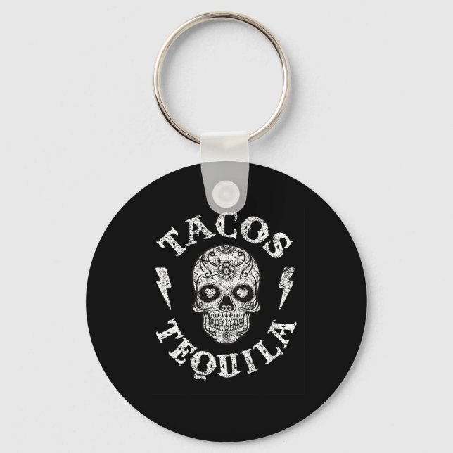 Chaveiro Tacos E Tequila Comida Mexicana Tee Men Wo (Frente)