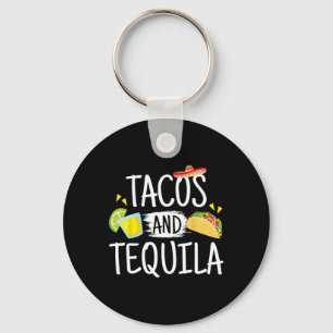 Chaveiro Tacos Engraçados E Tequila Mexicana Sombrero Tee G