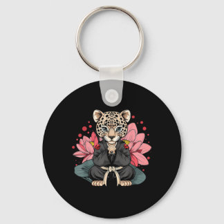 Chaveiro Taekwondo Leopard Kickboxing Animall Jiu-Jitsu