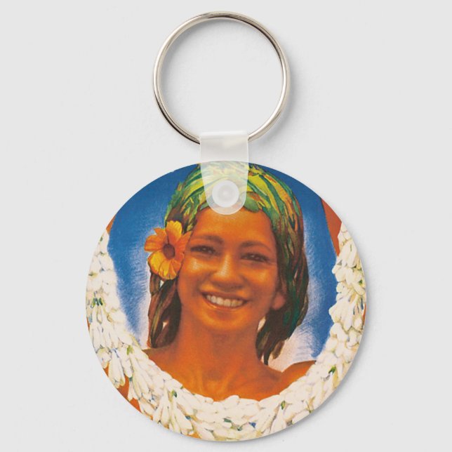 Chaveiro Tahiti ~ La Perle du Pacifique (Frente)