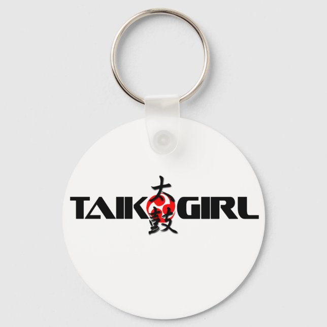 Chaveiro Taiko Girl (Design 1) (Frente)
