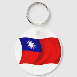 Chaveiro Taiwan flag