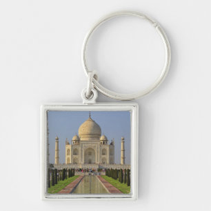 Chaveiro Taj Mahal, um mausoléu localizado em Agra, Índia,