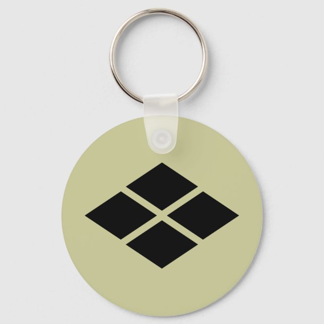 Chaveiro Takeda mon, Japão (Frente)